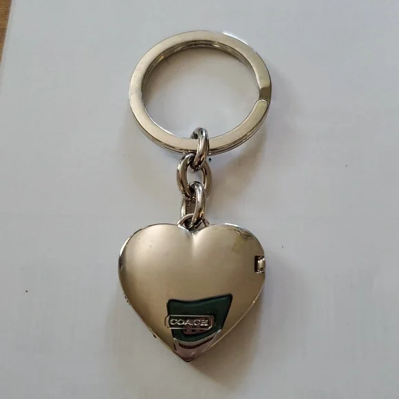 Coach Red Heart Keychain - Picture 3 of 4
